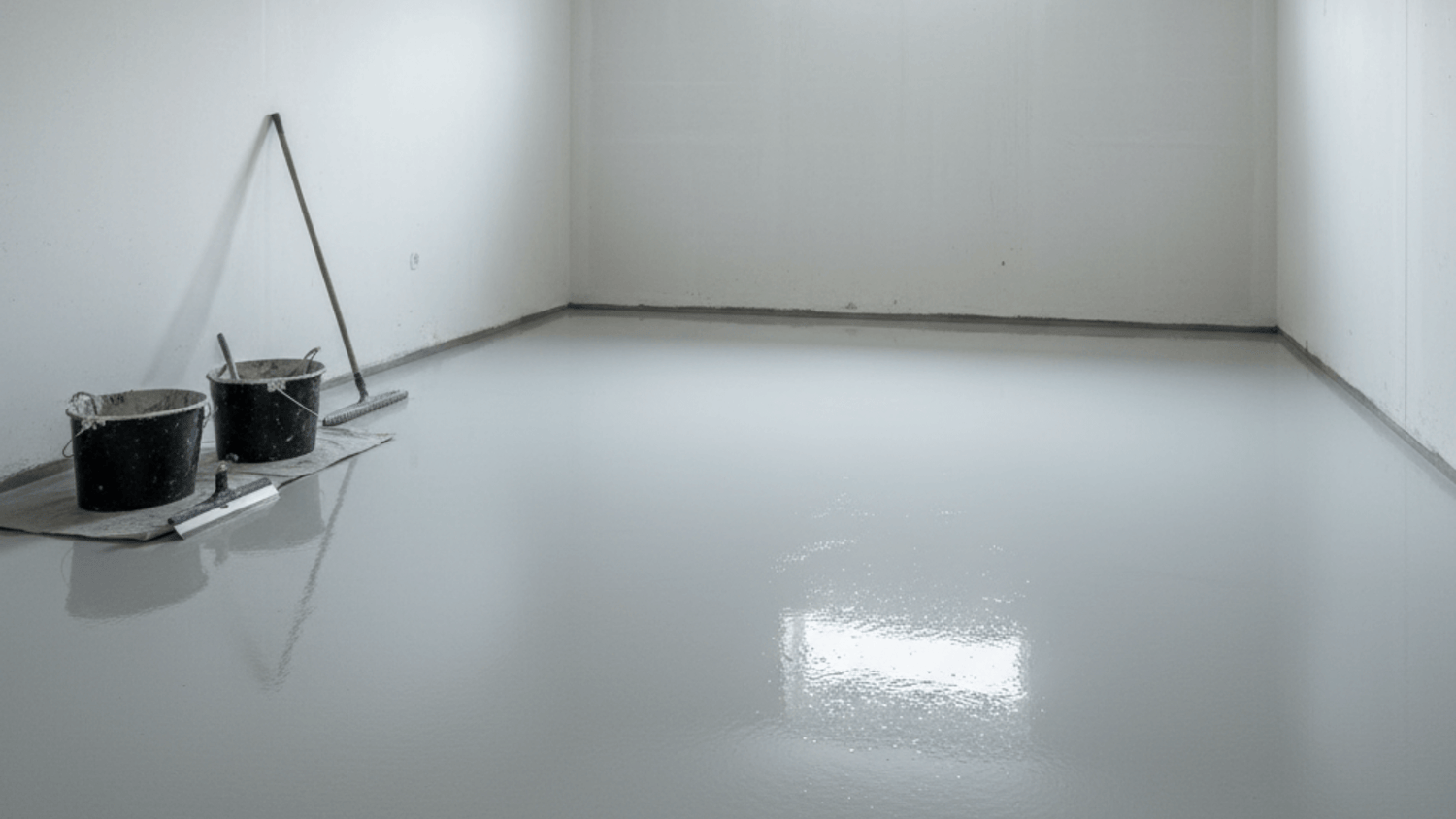 Garagevloer egaliseren - De Afbouwbaas