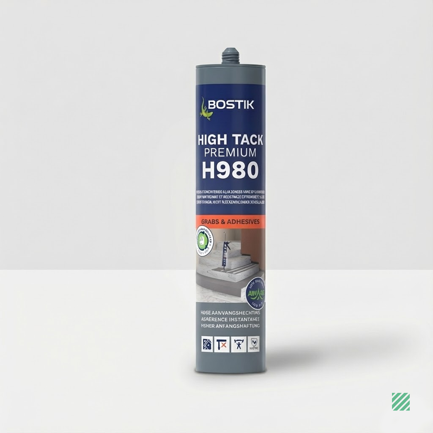 Bostik H980 Premium High Tack 290ml Wit