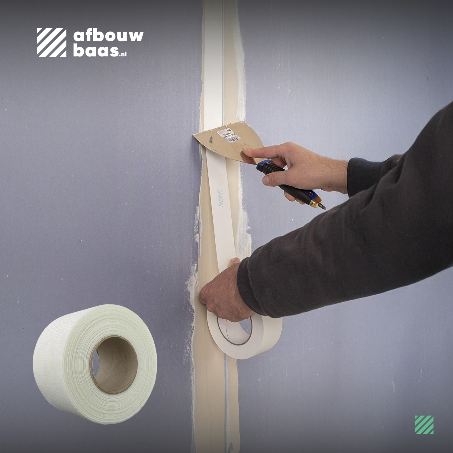 Speedline Gaasband 48 mm x 90 mtr wit