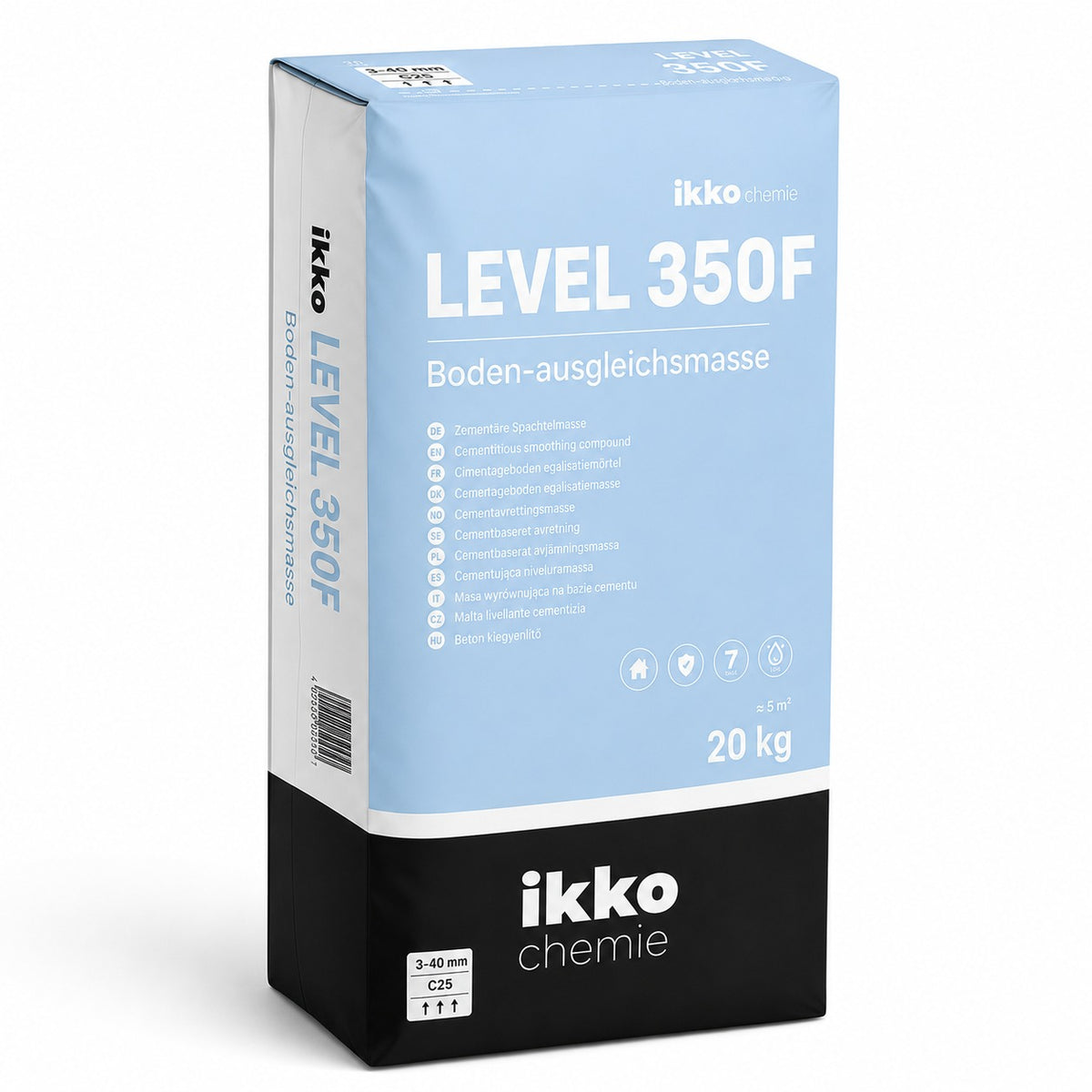 IKKO Level 350F Vezelversterkt Egaline 20 KG (4-40mm)
