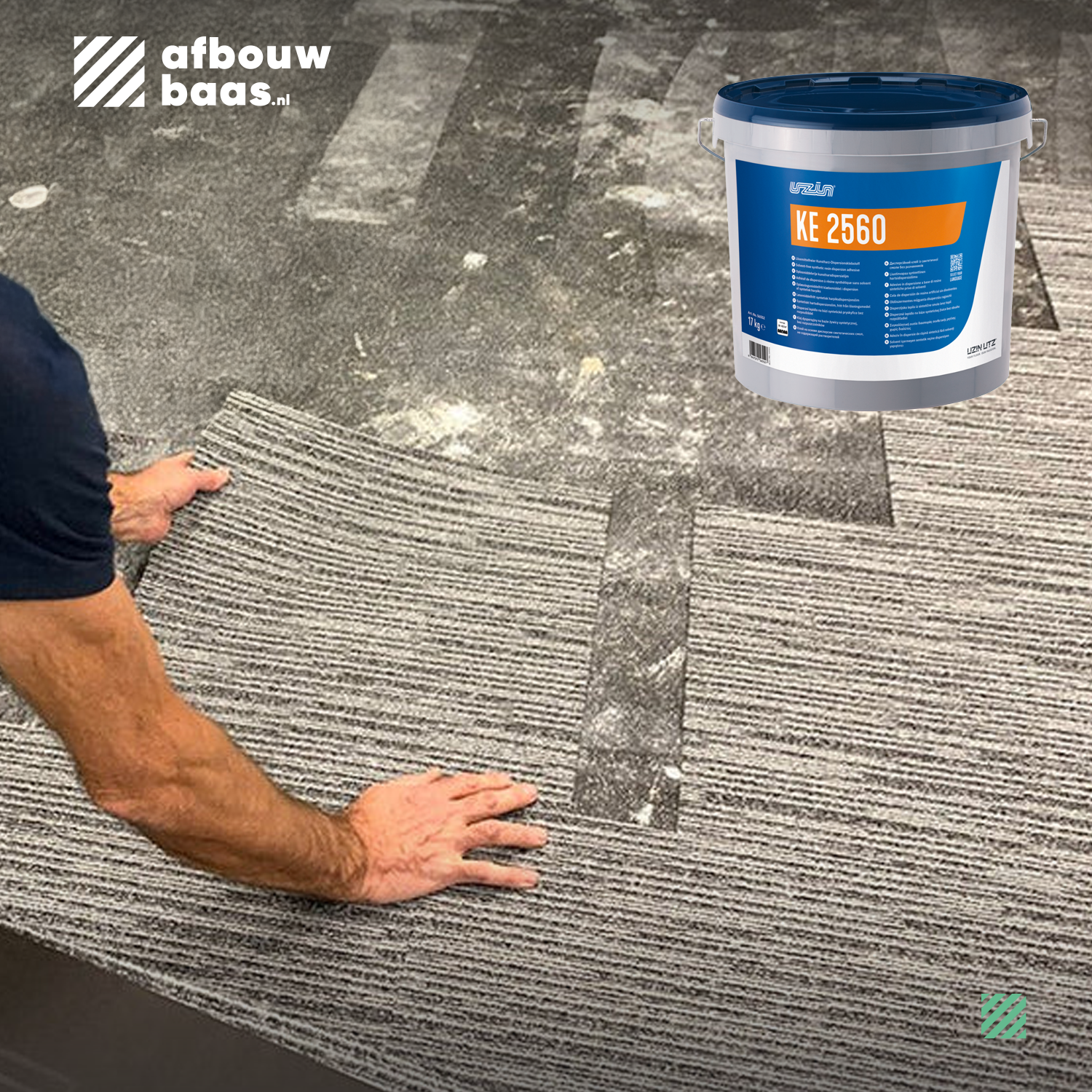 UZIN KE 2560 Tapijtlijm 17KG