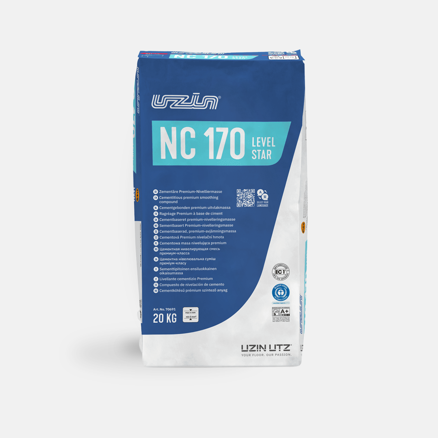 UZIN NC 170 LevelStar egaline 20 kg