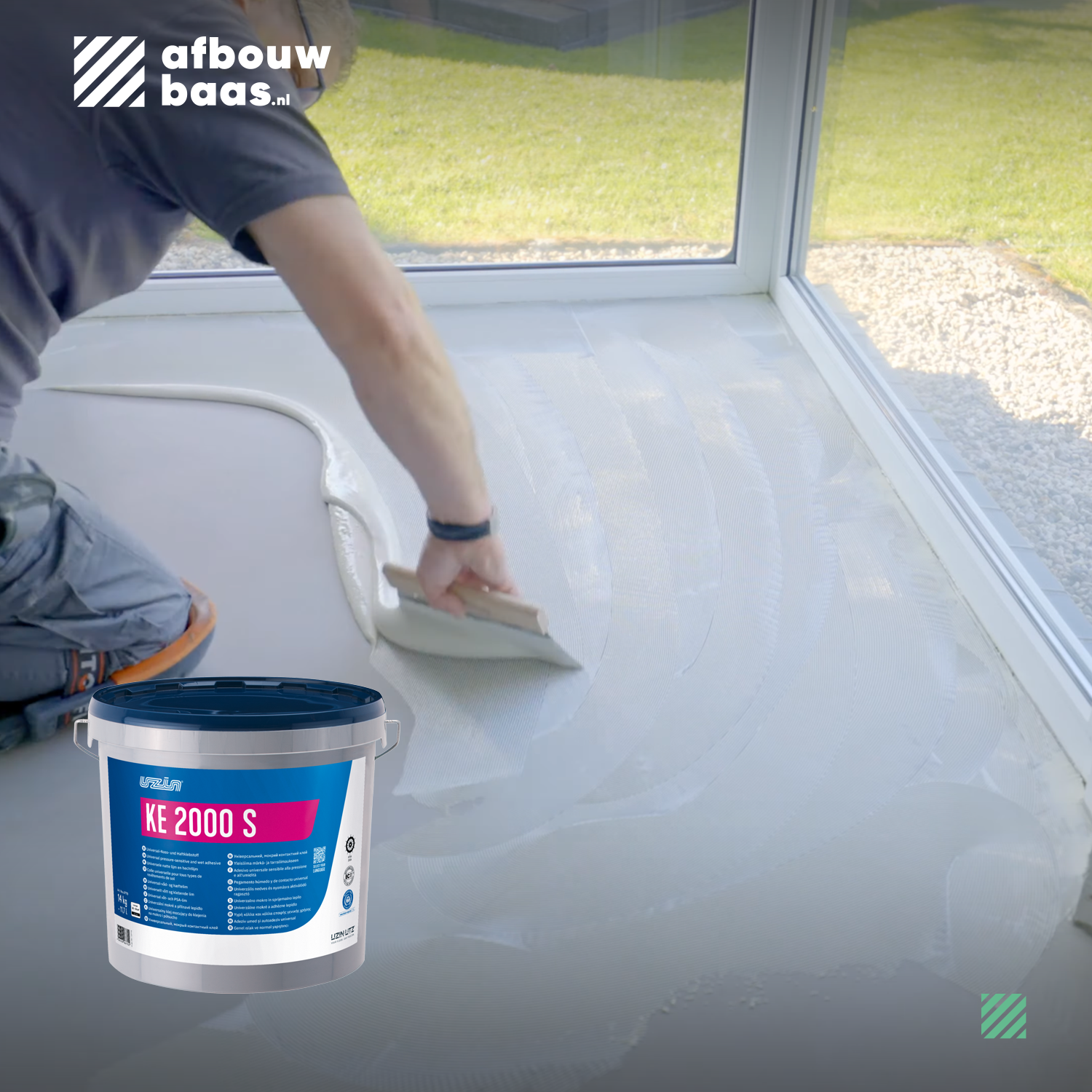 Uzin KE 2000 S PVC lijm