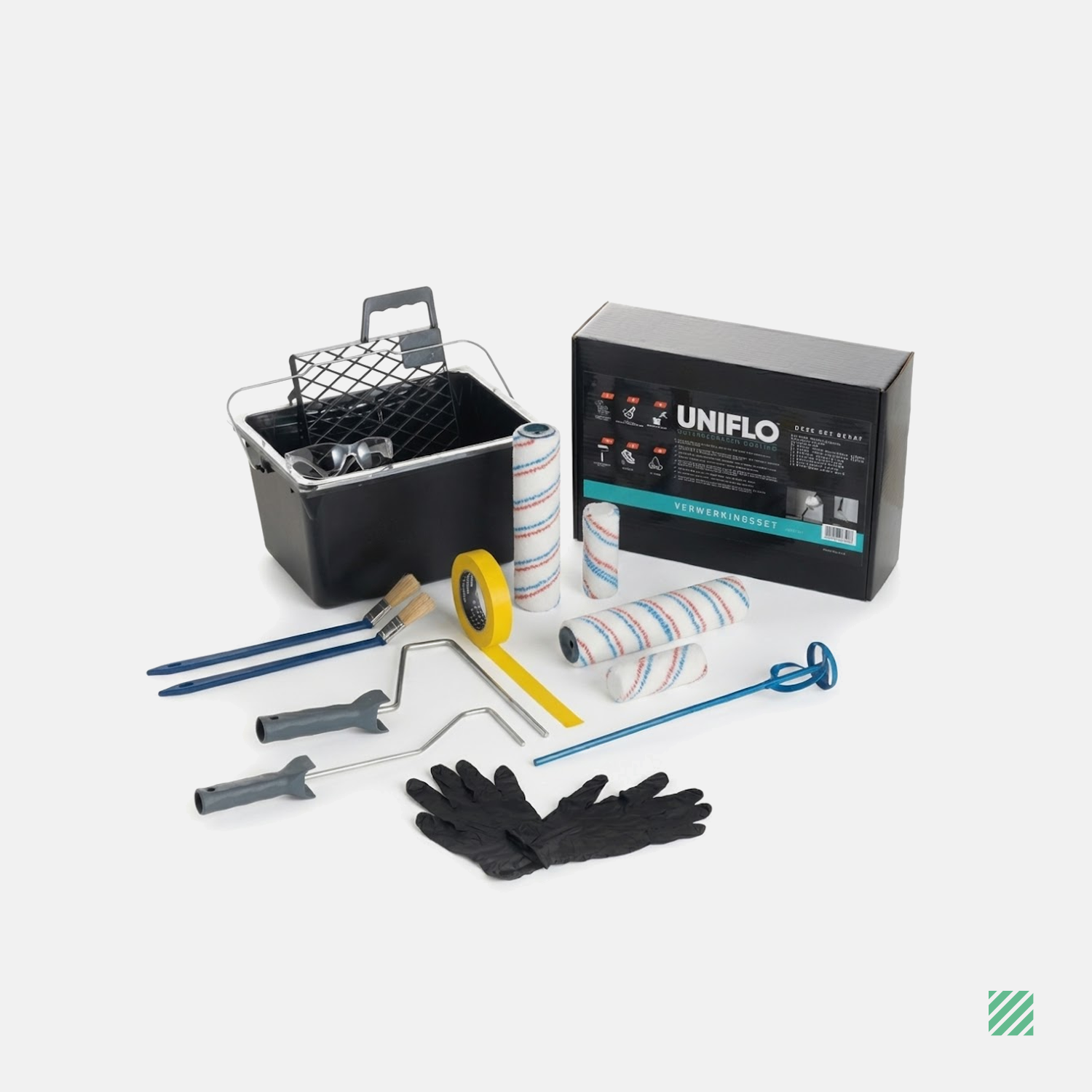 Verwerkingsset Watergedragencoating