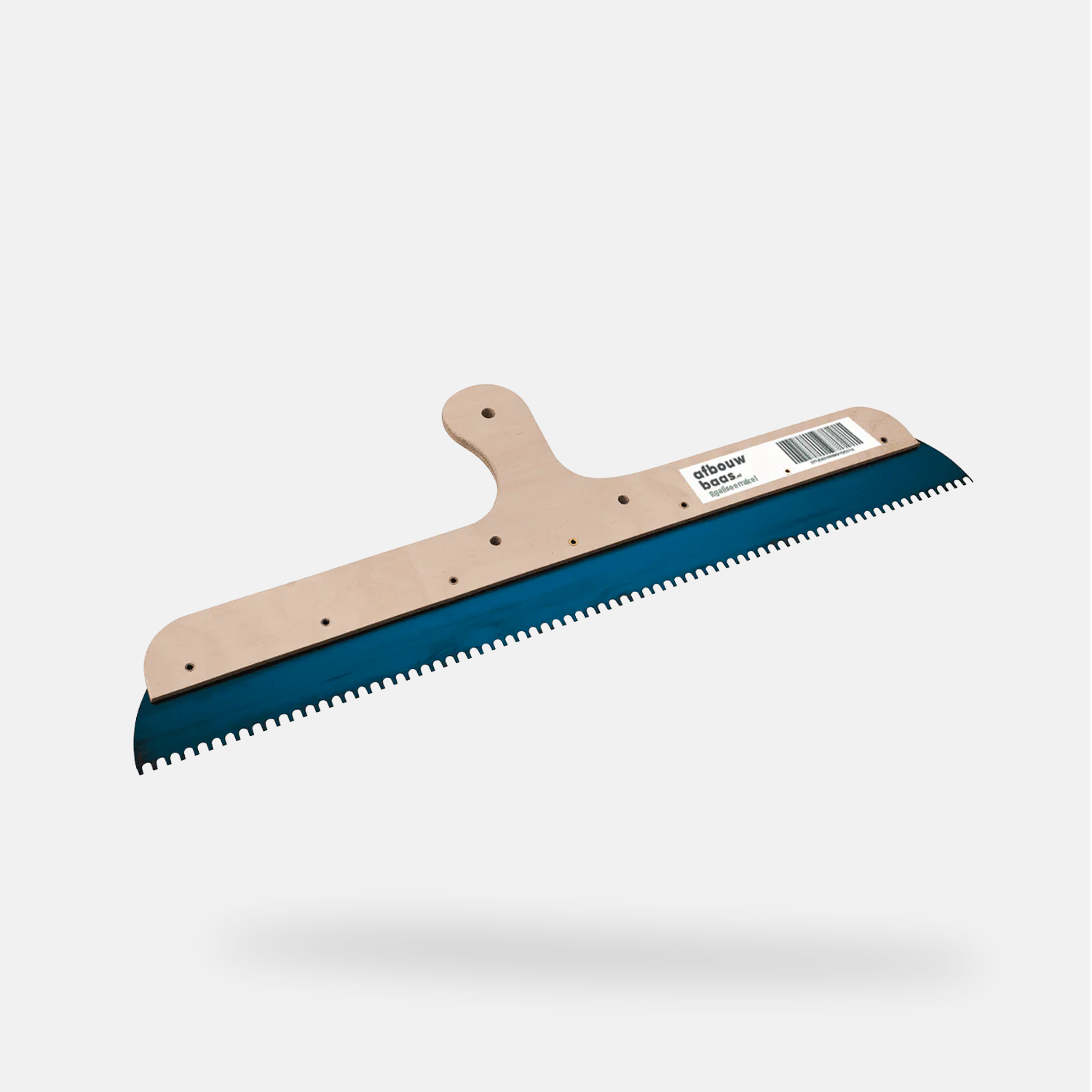 Egaliseerrakel 560mm 4x4mm