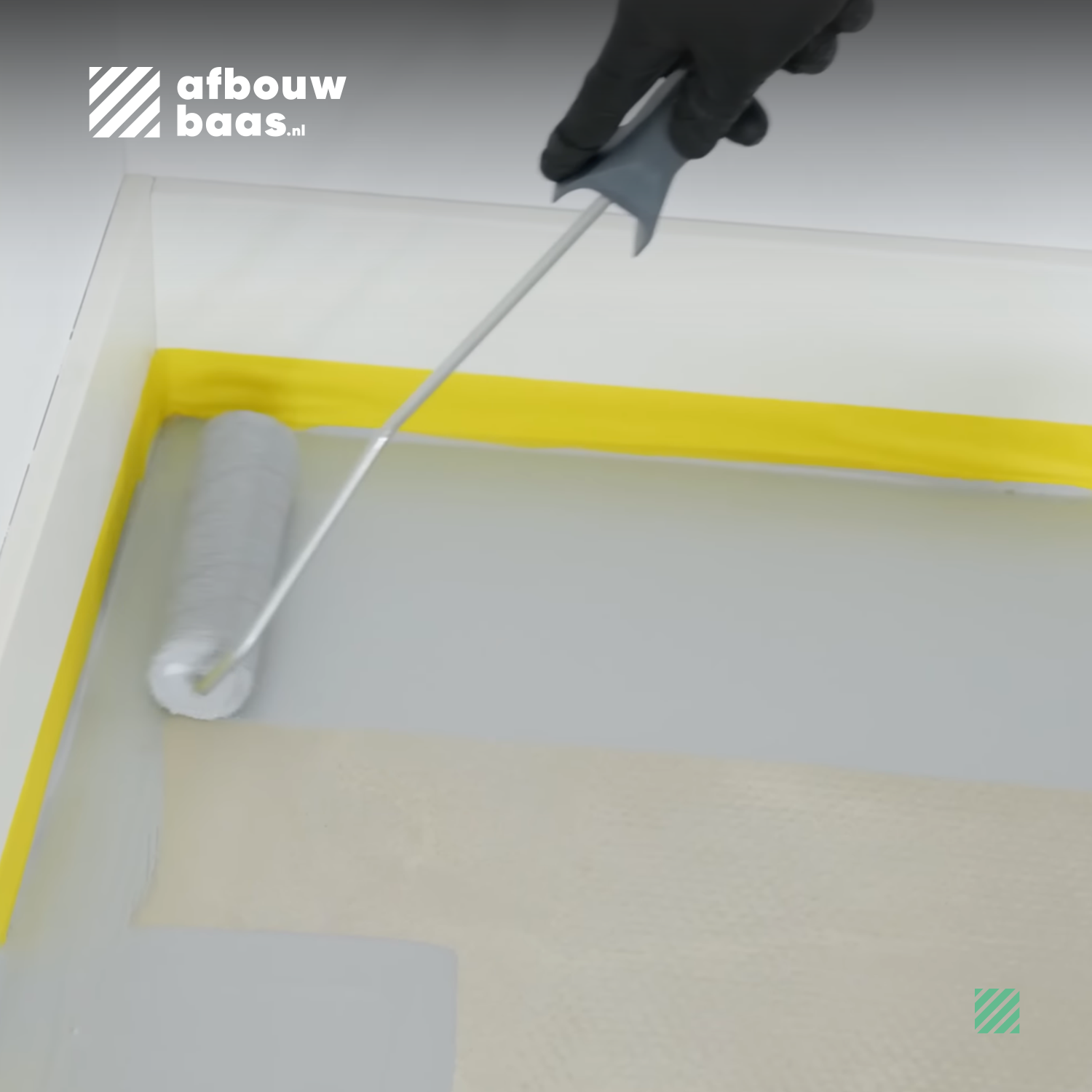 Roller set 12 cm | watergedragen epoxy