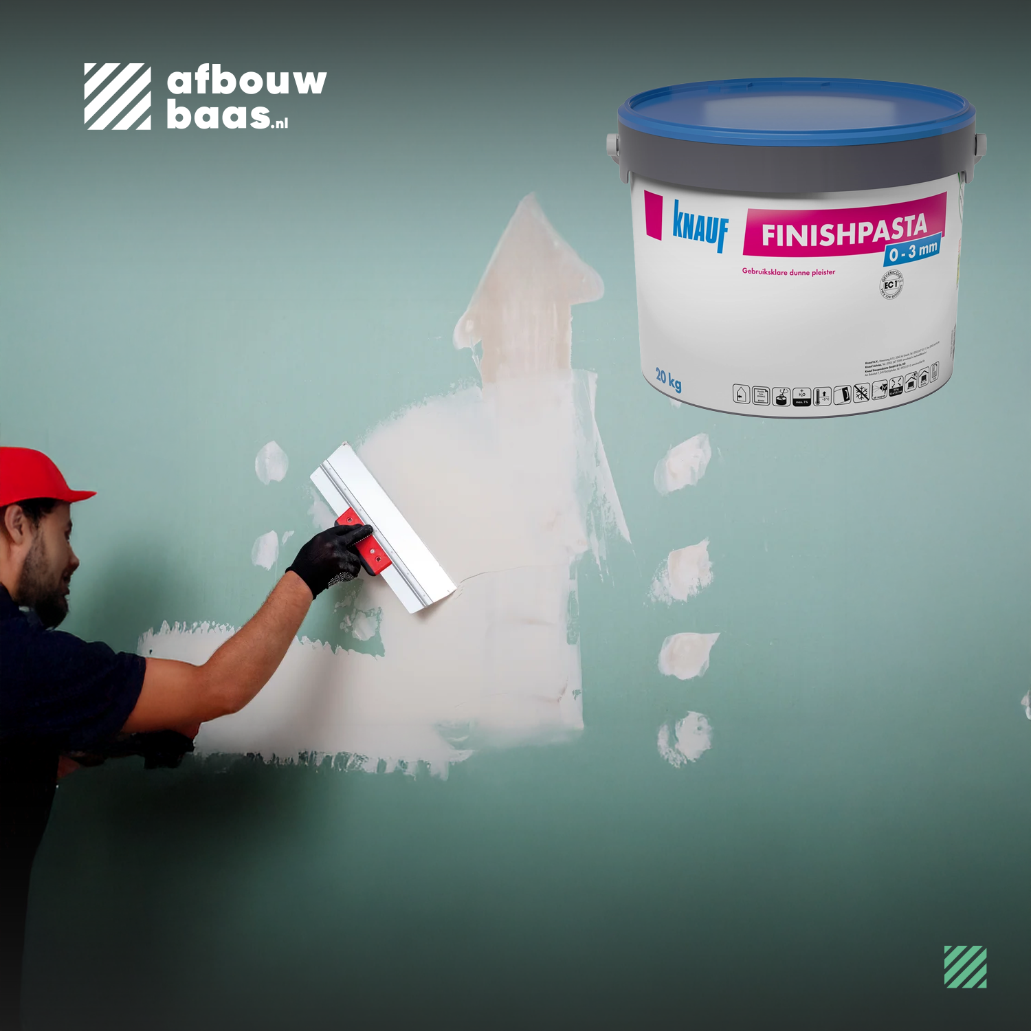 Knauf Finishpasta 20kg (0-3mm)