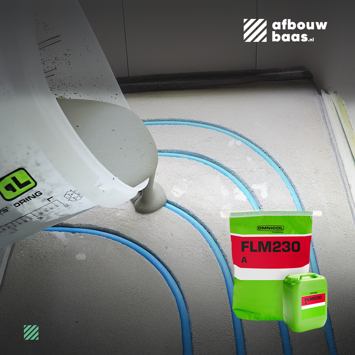 Omnicol FLM230 uitvlakmortel 30kg