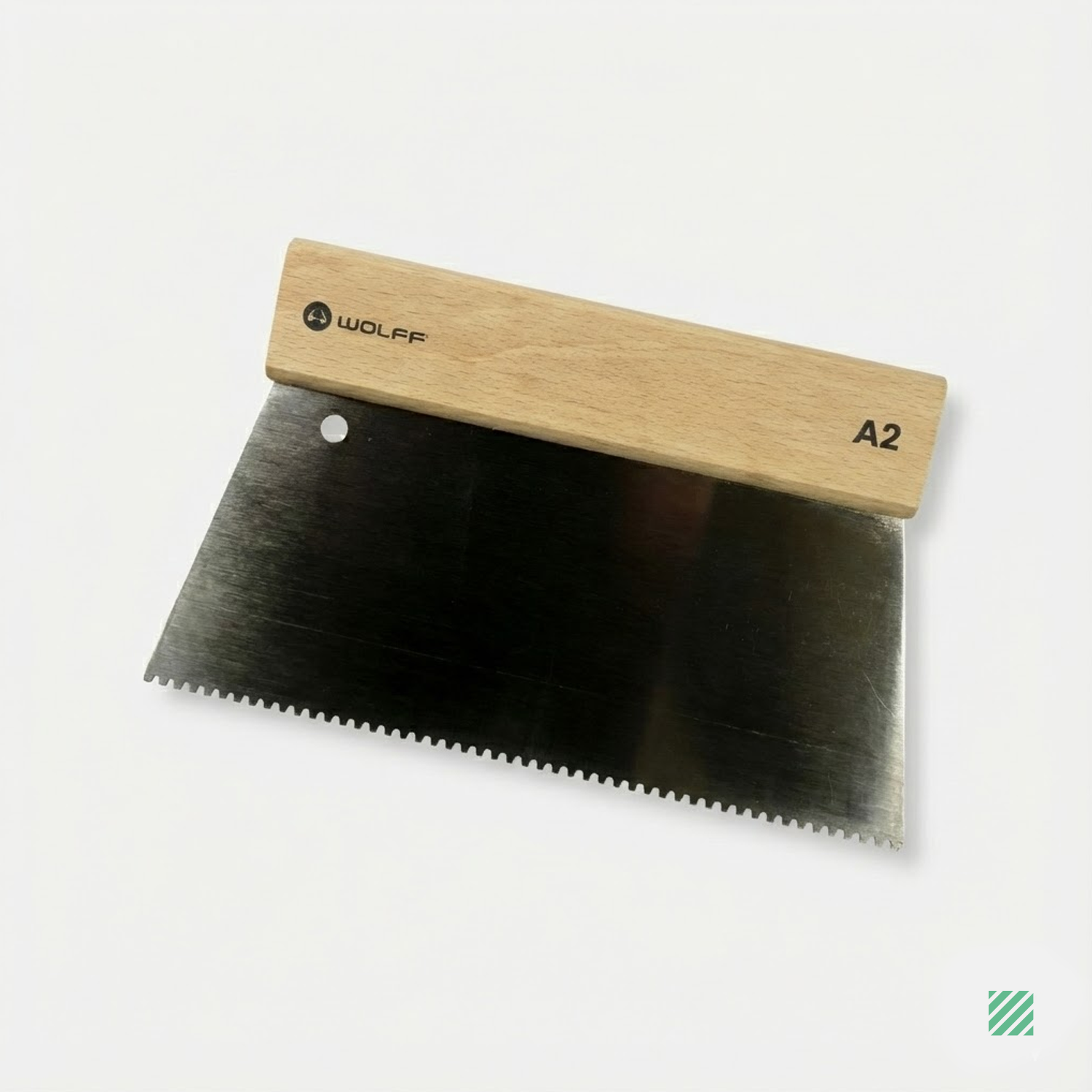 Wolf Kitstrijker/lijmkam 25 cm, vertanding A2