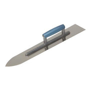 Spitse roestvrijstalen vloerspaan 90x500mm