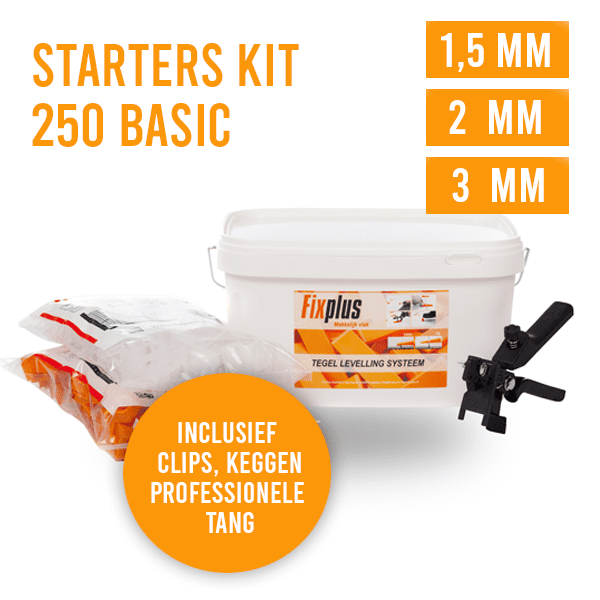 Starters kit Basic 250 - 1,5mm 2mm 3mm