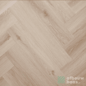 Visgraat PVC vloer | lichte kleur | Makkelijk te leggen | dankzij lichte kleur vergroot het de ruimte